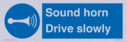 sound-horn-drive-slowly-warehousing-and-delivery-sign~